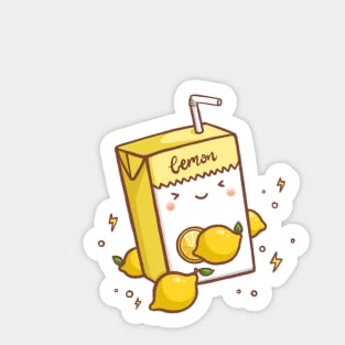 Lemon Juice Sticker